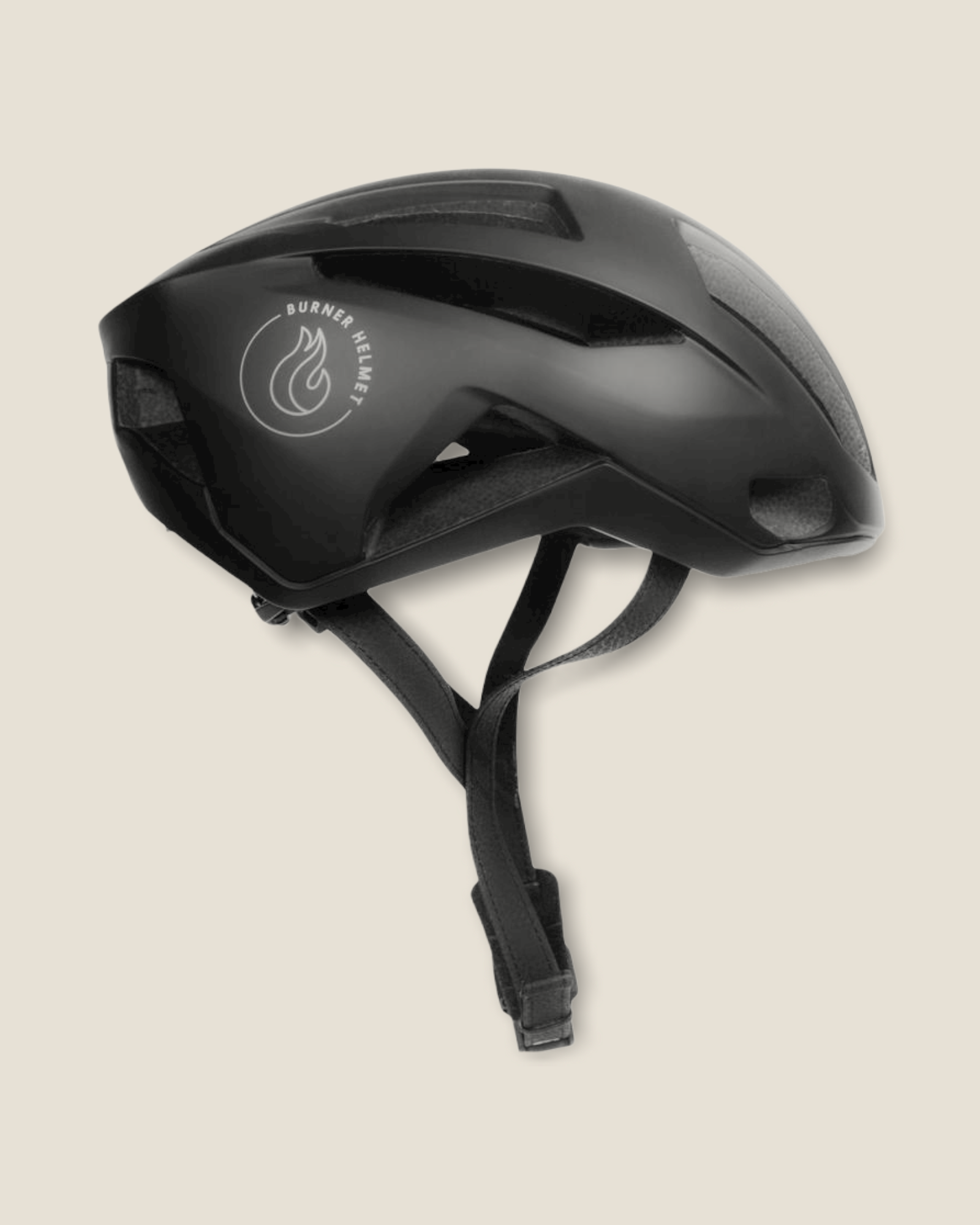 Recycling Fahrradhelm stehend