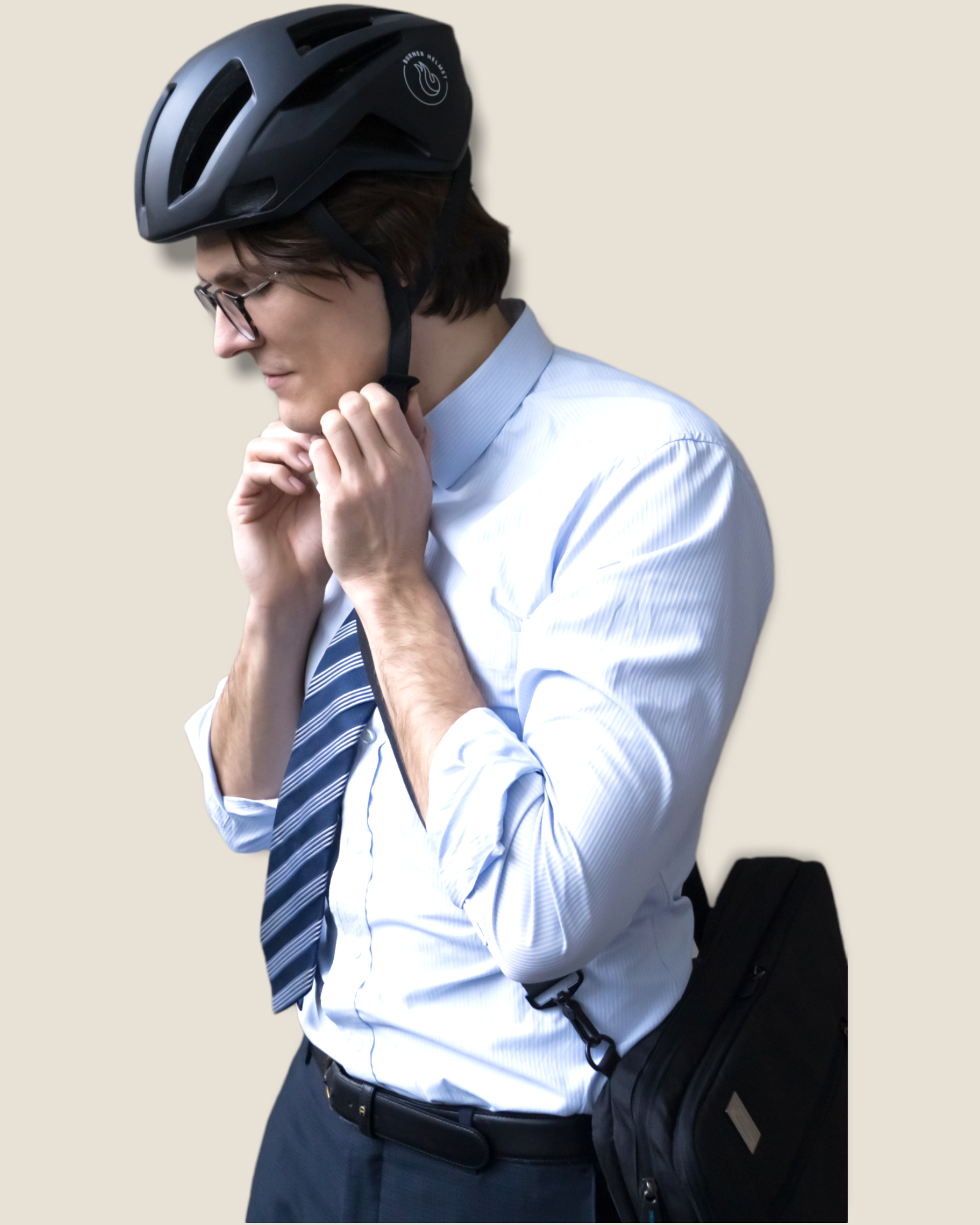Recycling Fahrradhelm Herren
